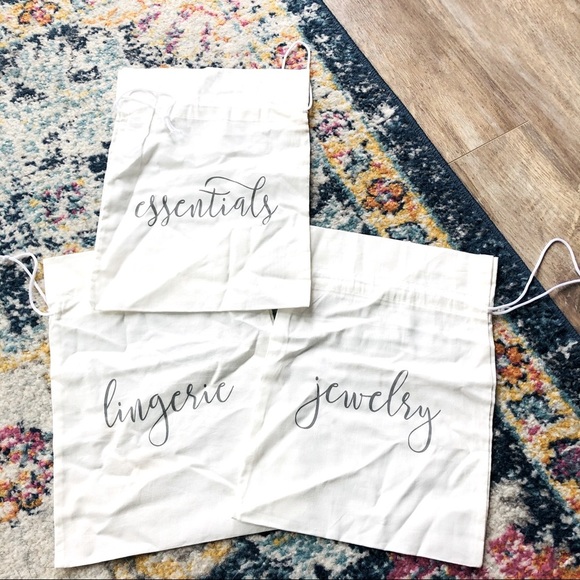 NWOT! Giftable Travel Accessory Bags - Picture 3 of 6